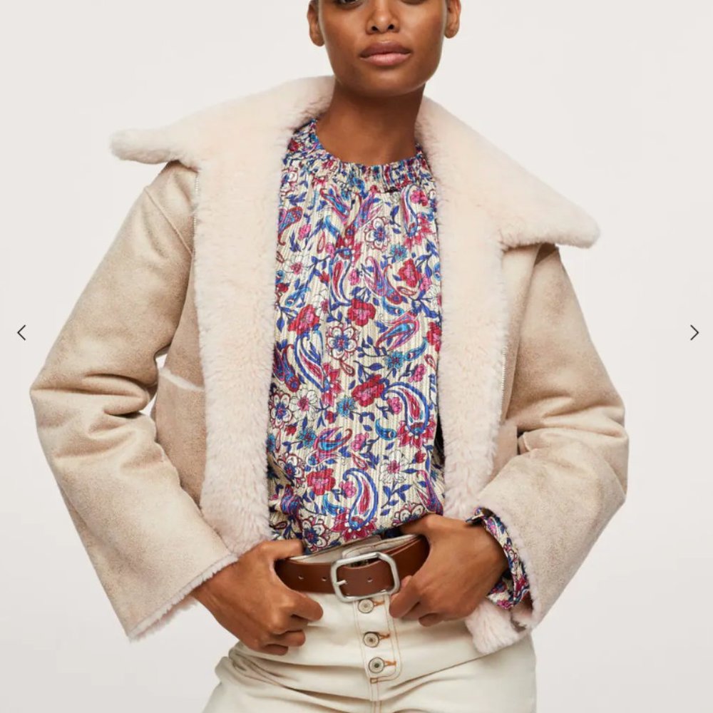 Reversible Faux Shearling-Lined Jacket - image 1